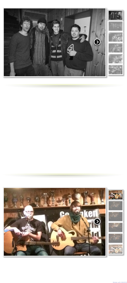 Made with MAGIX Herrengedeck Live am 20.2.2016 in Bortfeld Rüdiger Bierhorst Live am 20.2.2016 in Bortfeld   Groß & Artig und Falk Live am 5.3.2016 in Bortfeld